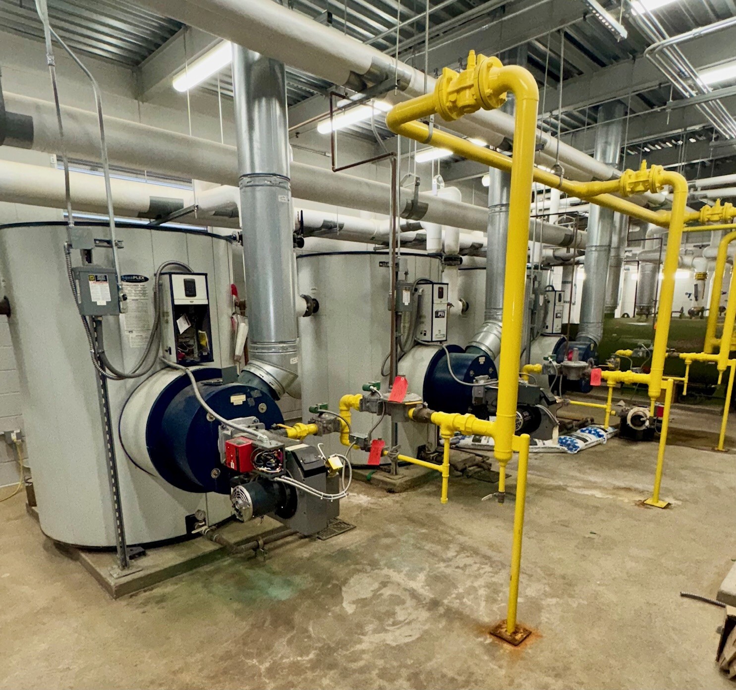 Three PVI Boilers Domestic